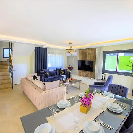 Oeluedeniz Ovacik 4 1 Salon 8 Kisilik Tatil Villasi *