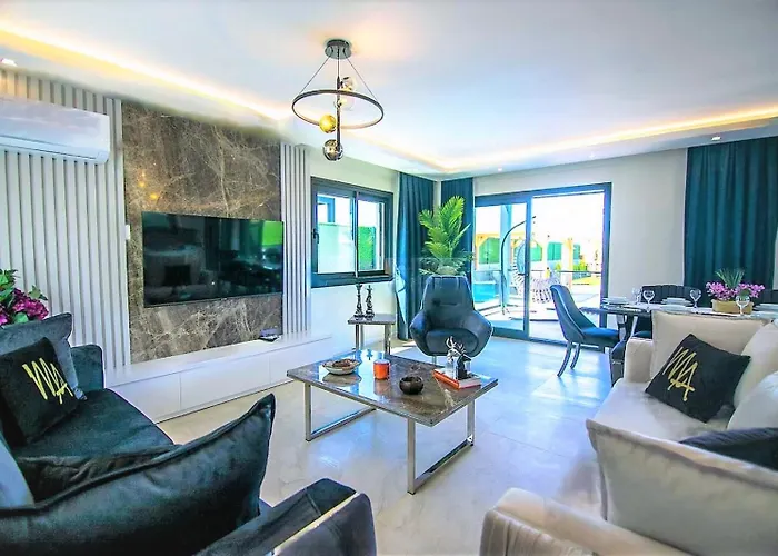 Vila Oeluedeniz Ovacik 4 1 Salon 8 Kisilik Tatil Villasi *