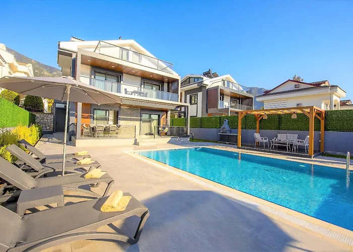 Oeluedeniz Ovacik 4 1 Salon 8 Kisilik Tatil Villasi Vila *