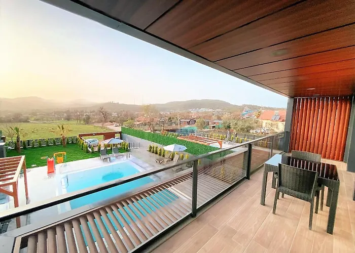 Vila Oeluedeniz Ovacik 4 1 Salon 8 Kisilik Tatil Villasi *